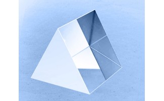 25mm CaF2 Uncoated λ/2 Flatness Equilateral Prism